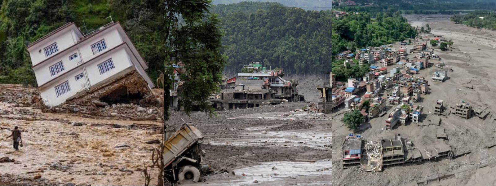 Massive Flash Flood Hits Nepal-Tibet Border
